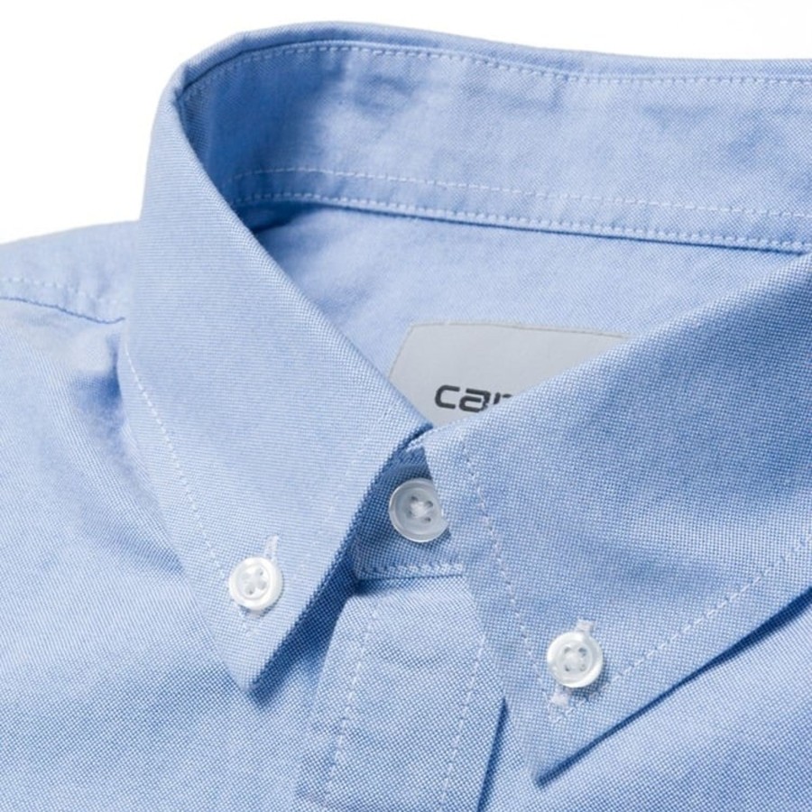 Herre Carhartt WIP | L/S Button Down Pocket Shirt