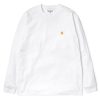 Herre Carhartt WIP | L/S Chase T-Shirt