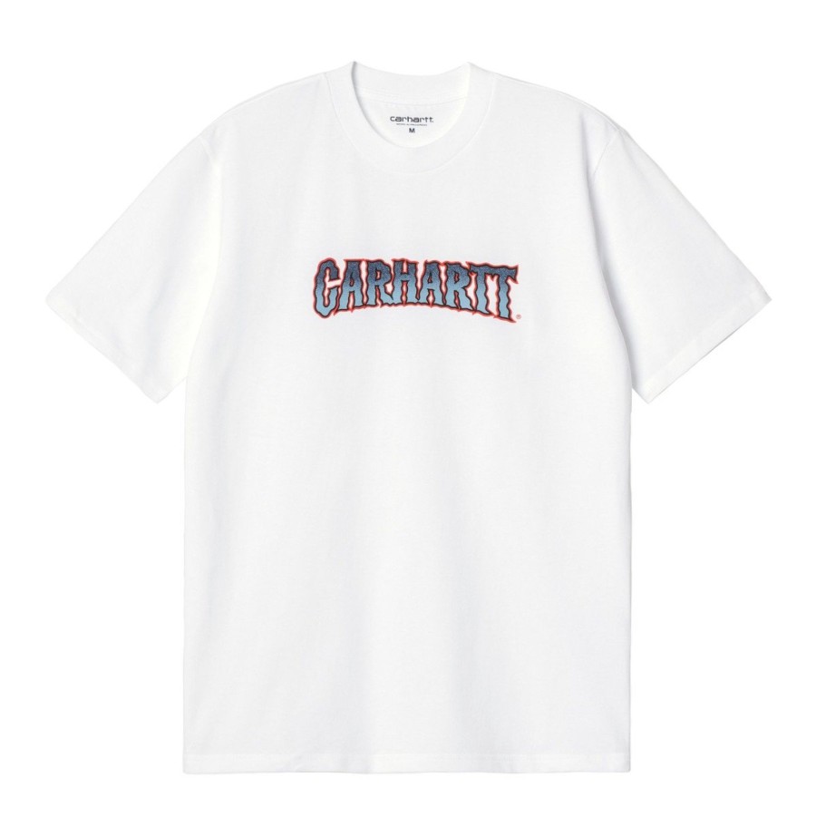 Herre Carhartt WIP | S/S Slow Script T-Shirt