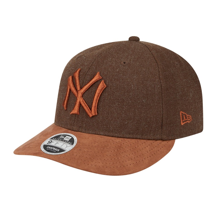 Accessories New Era | New York Yankees Mlb Two Tone Brown Retro Crown 9Fifty Strapback Cap