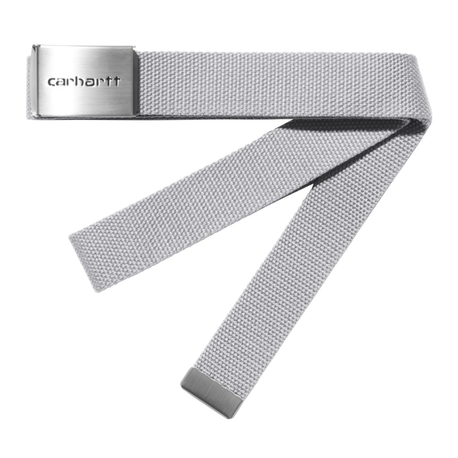 Accessories Carhartt WIP | Clip Belt Chrome