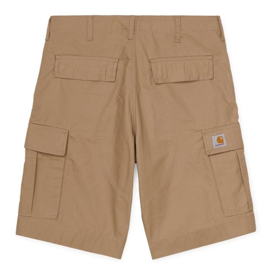 Herre Carhartt WIP | Regular Cargo Short Leather