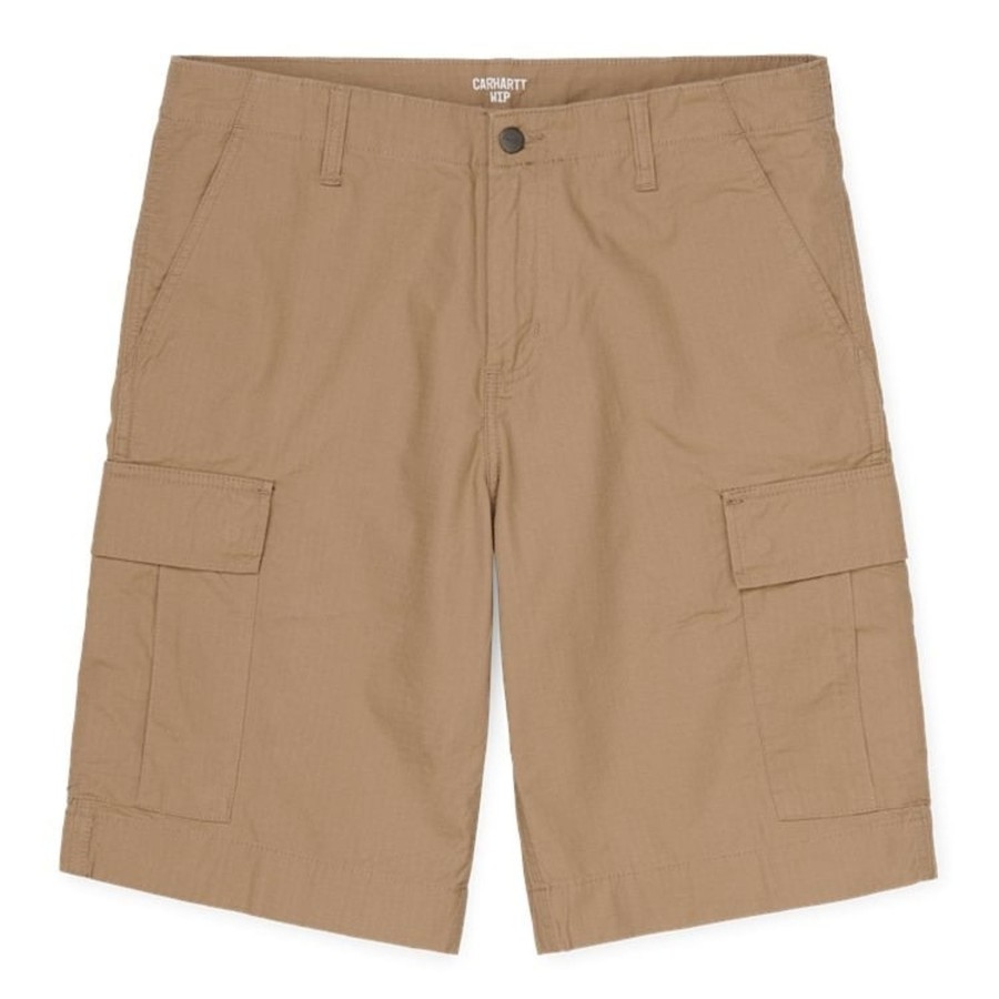 Herre Carhartt WIP | Regular Cargo Short Leather