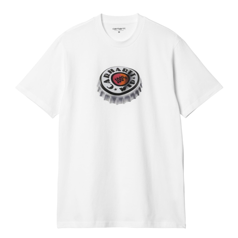 Herre Carhartt WIP | S/S Bottle Cap T-Shirt