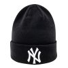 Accessories New Era | New York Yankees Essential Black Cuff Beanie Hat