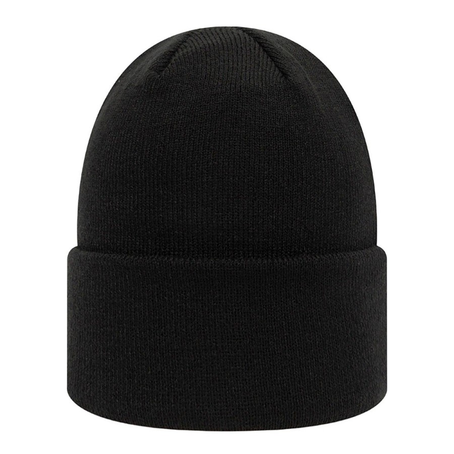 Accessories New Era | New York Yankees Essential Black Cuff Beanie Hat