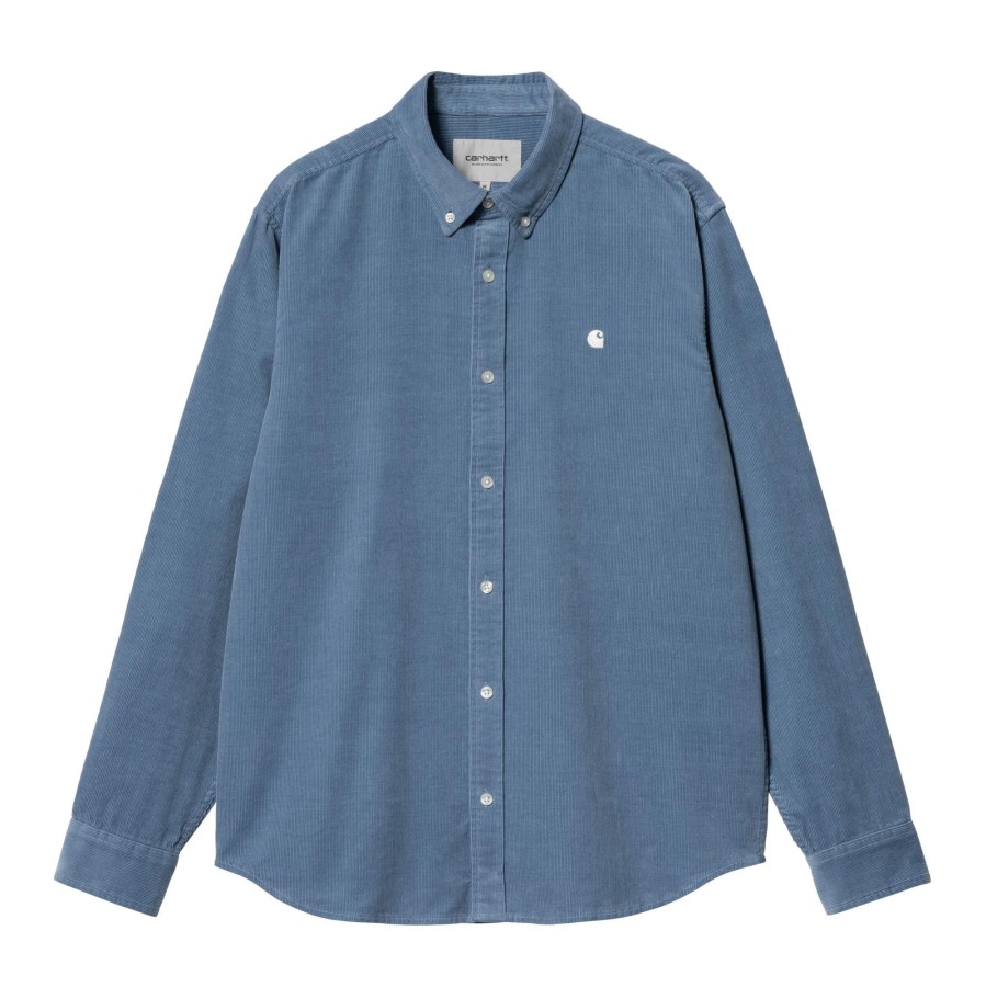 Herre Carhartt WIP | L/S Madison Fine Cord Shirt