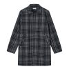 Herre Pop Trading Company | Checked Padded Trench Coat