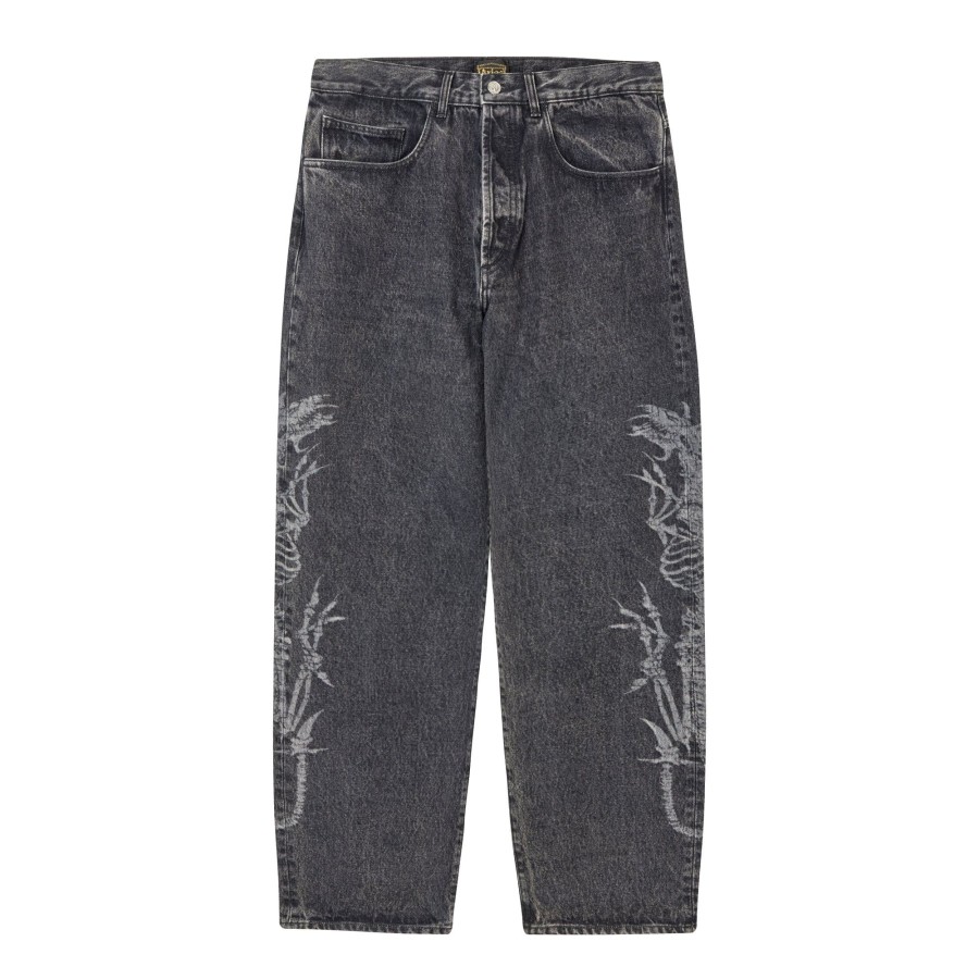 Dame Aries | Lasered Dragon Batten Jean