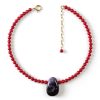 Accessories FASHASH | Piece Unique Charoite / Coral