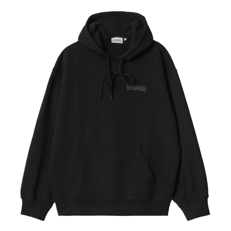 Herre Carhartt WIP | Hooded Babybrush Duck Sweat