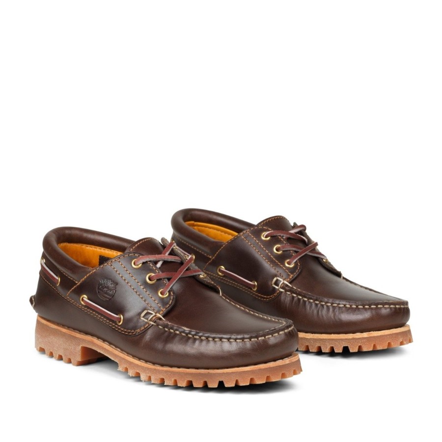 Herre Timberland | 3-Eye Lug Handswen Boat Shoe