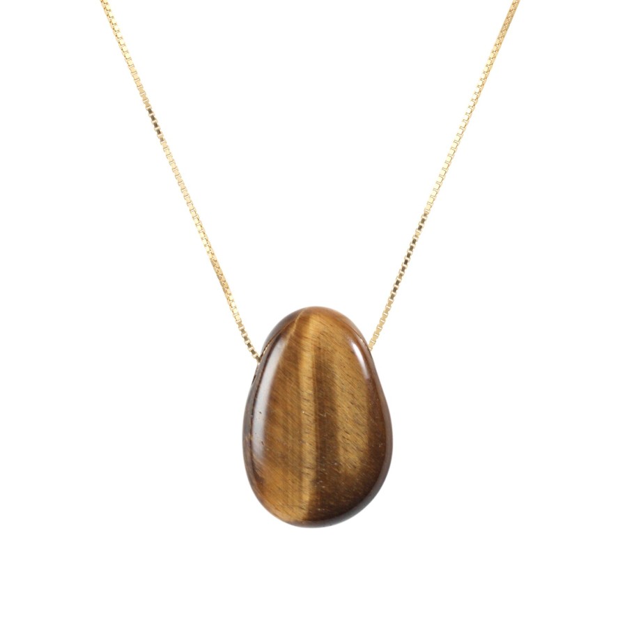 Accessories FASHASH | Rumi Tiger'S Eye, Gold