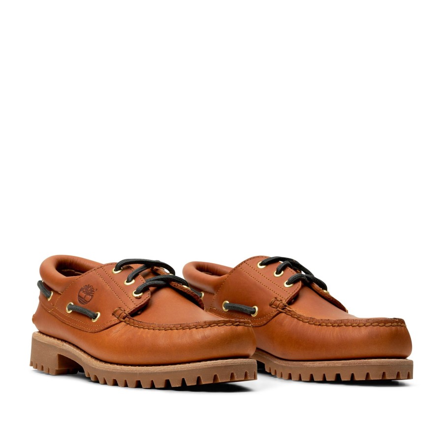 Herre Timberland | 3-Eye Lug Handswen Boat Shoe