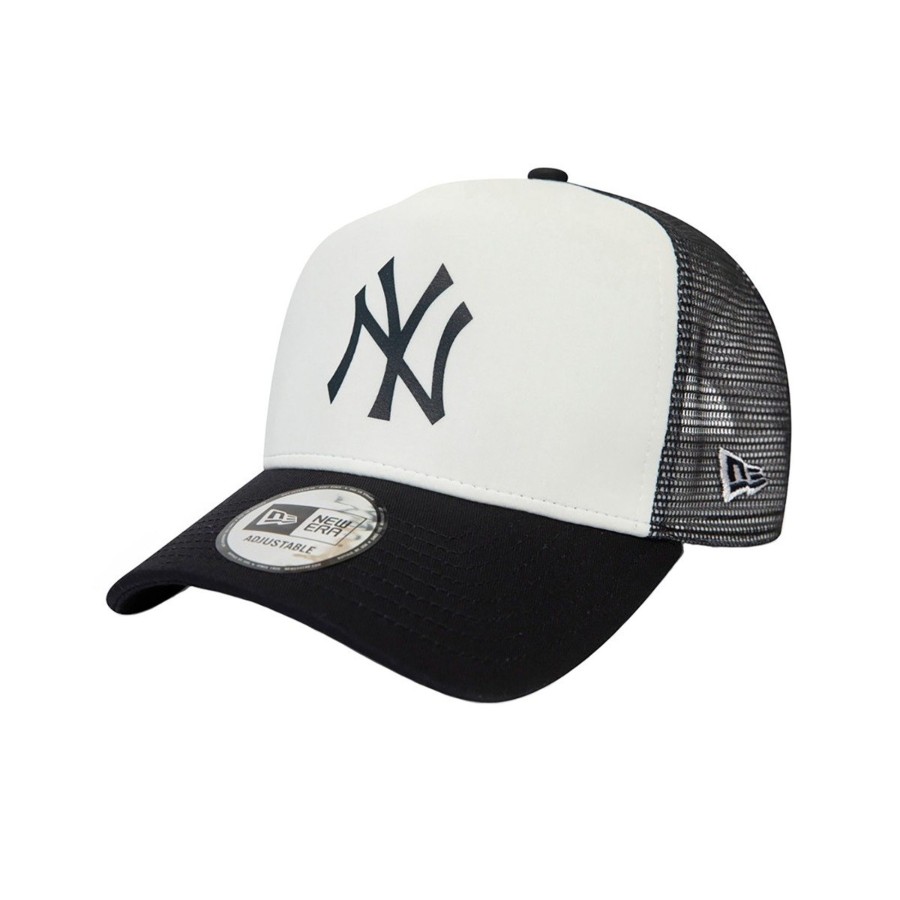 Accessories New Era | New York Yankees Team Colour White A-Frame Trucker Cap