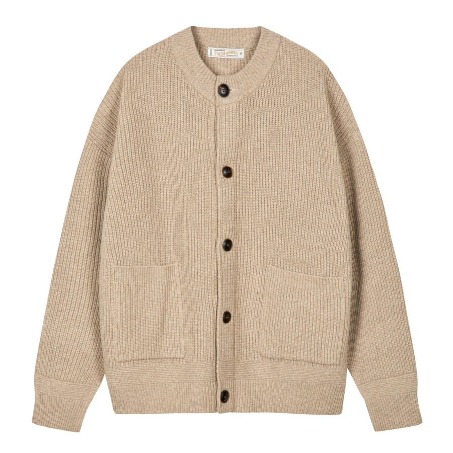 Herre Frizmworks | Heavy Wool Round Cardigan