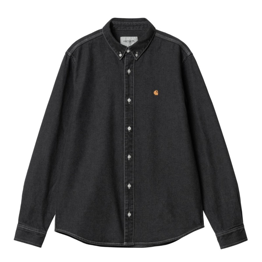 Herre Carhartt WIP | L/S Weldon Shirt