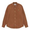 Herre Carhartt WIP | L/S Madison Fine Cord Shirt