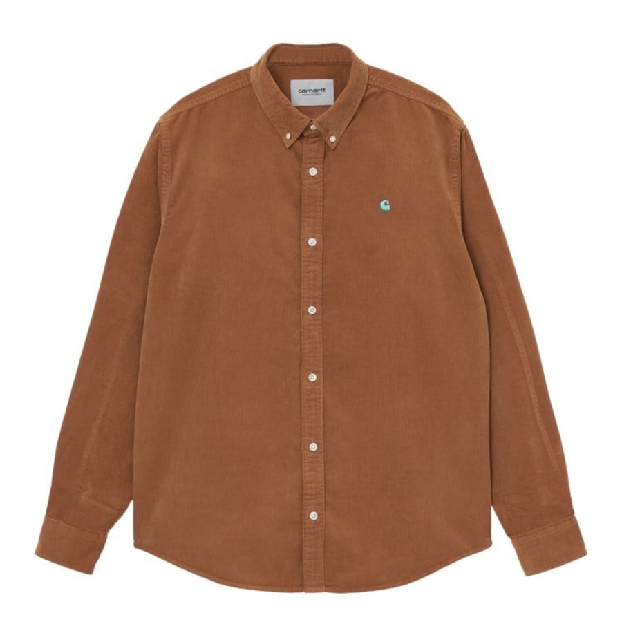 Herre Carhartt WIP | L/S Madison Fine Cord Shirt