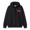 Herre Carhartt WIP | Hooded Rocky Script Sweat