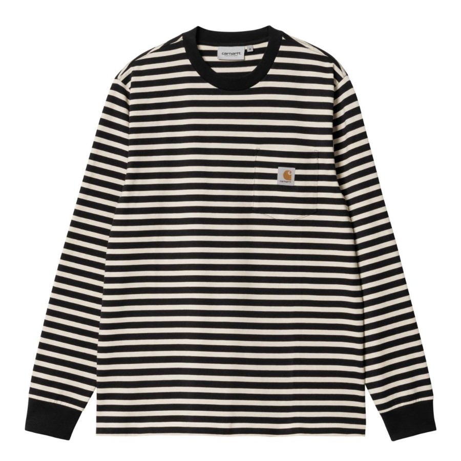 Herre Carhartt WIP | L/S Seidler Pocket T-Shirt