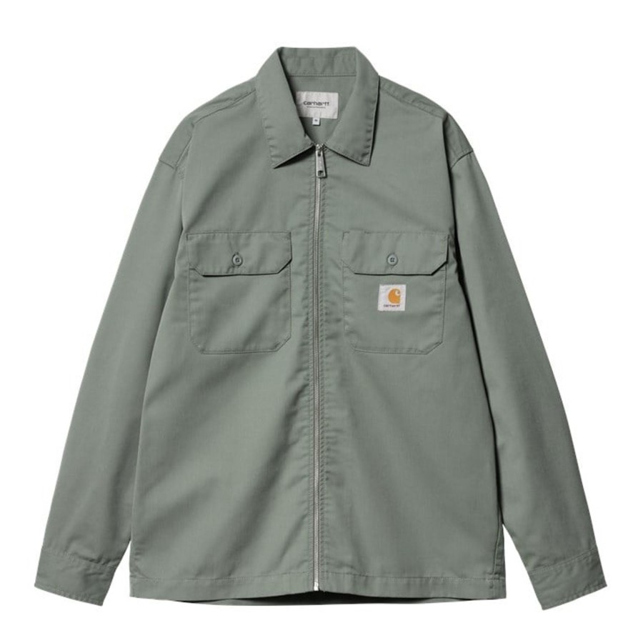 Herre Carhartt WIP | L/S Craft Zip Shirt