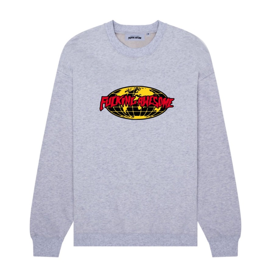 Herre Fucking Awesome | Fa World Logo Crewneck