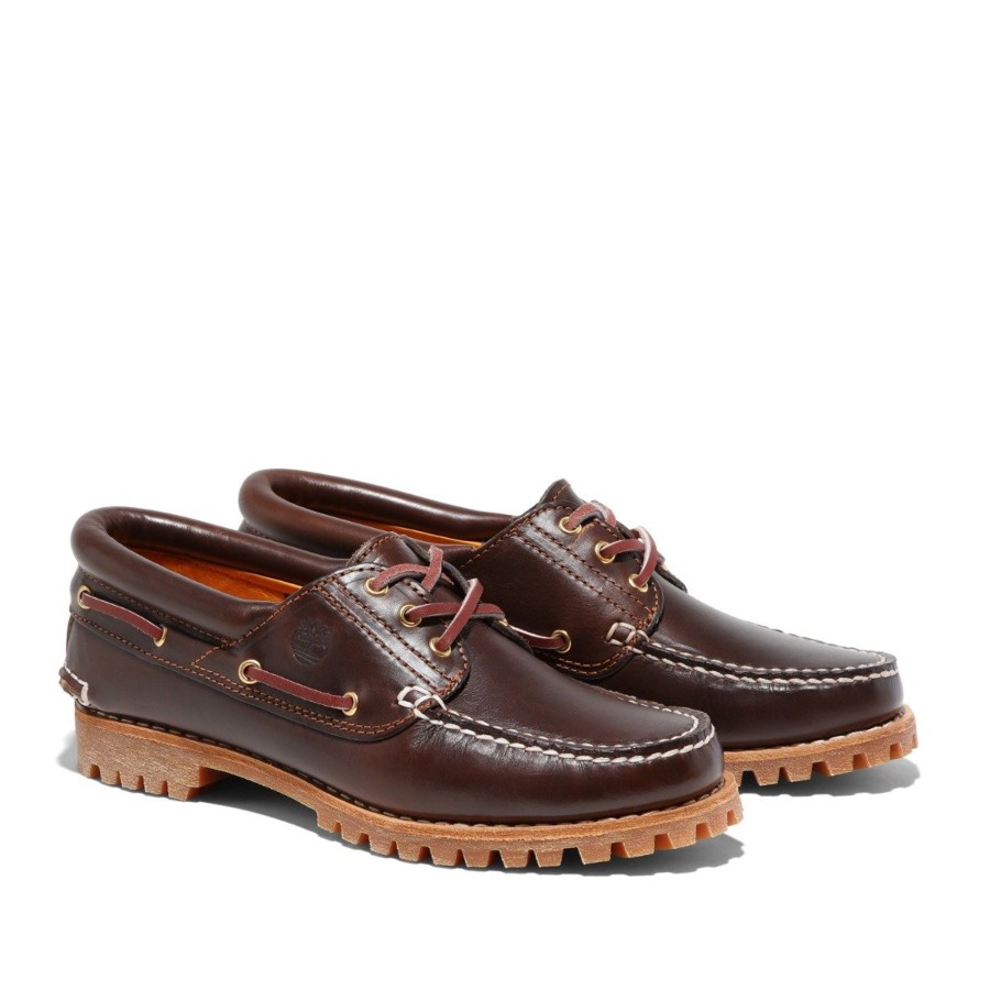 Dame Timberland | Noreen 3-Eye Lug Handsewn Boat Shoe (W)