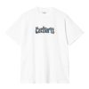 Herre Carhartt WIP | S/S Spin Script T-Shirt