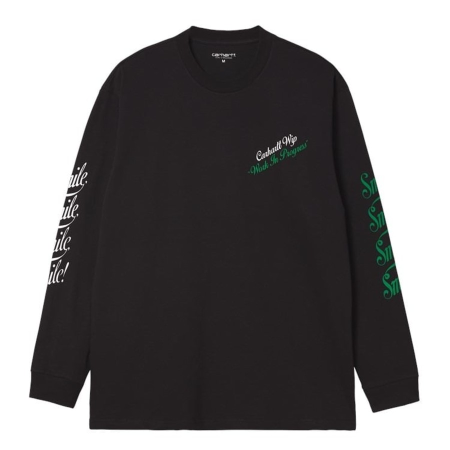 Herre Carhartt WIP | L/S Smile T-Shirt