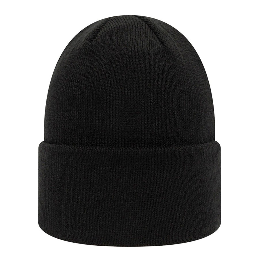 Accessories New Era | Las Vegas Raiders Essential Black Cuff Beanie Hat