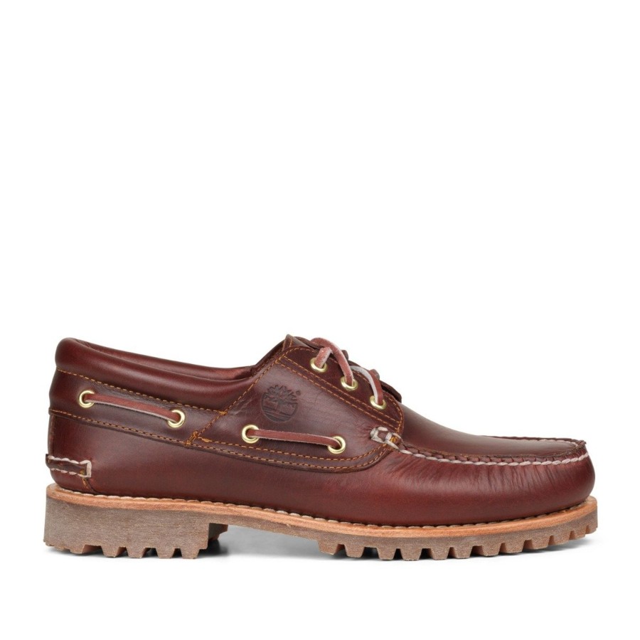 Herre Timberland | 3-Eye Lug Handsewn Boat Shoe