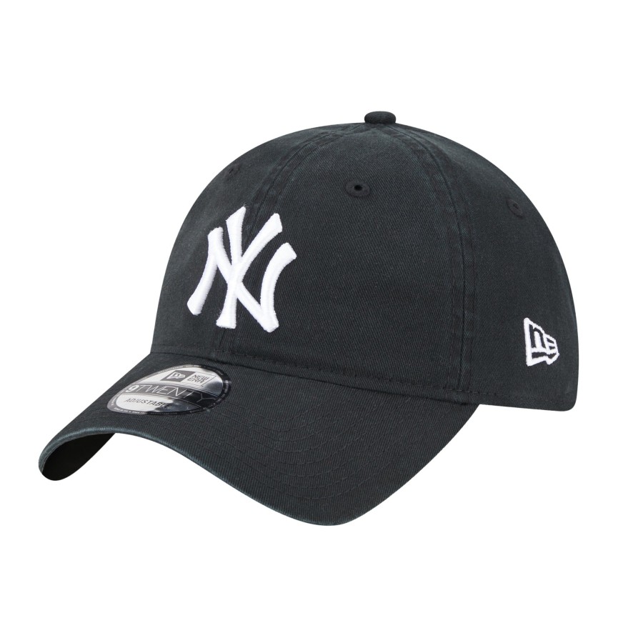 Accessories New Era | New York Yankees League Essential Black 9Twenty Adjustable Cap