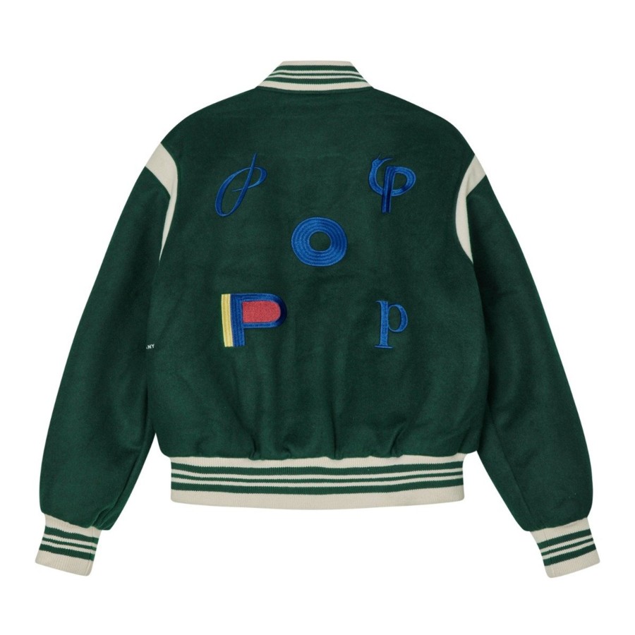 Herre Pop Trading Company | Parra Varsity Jacket