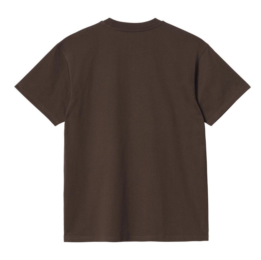 Herre Carhartt WIP | S/S American Script T-Shirt