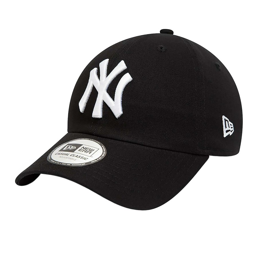 Accessories New Era | New York Yankees League Essential Black 9Twenty Adjustable Cap