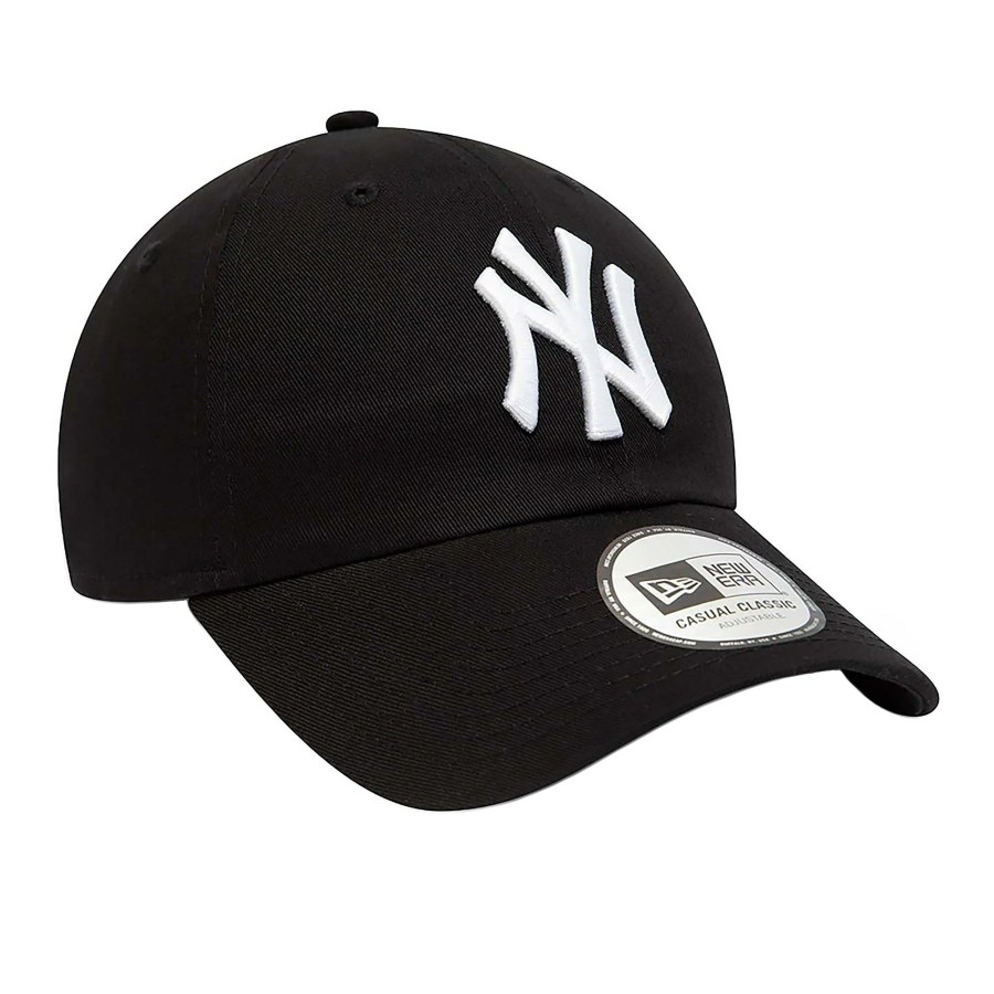 Accessories New Era | New York Yankees League Essential Black 9Twenty Adjustable Cap