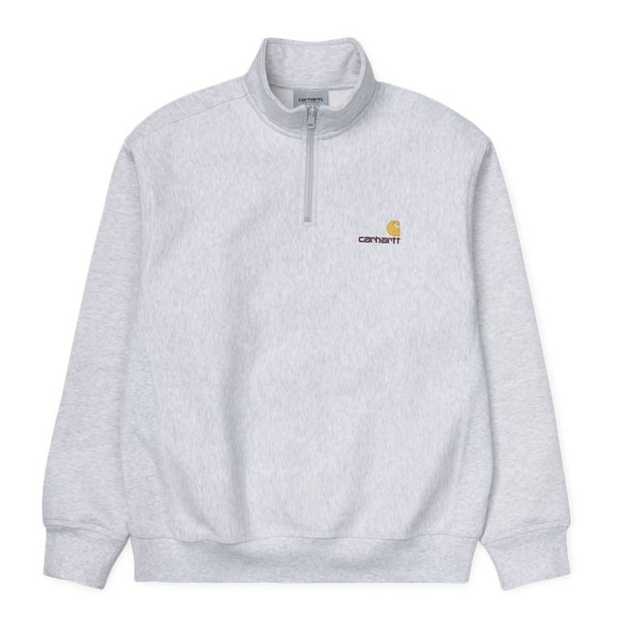 Herre Carhartt WIP | Half Zip American Script Sweat