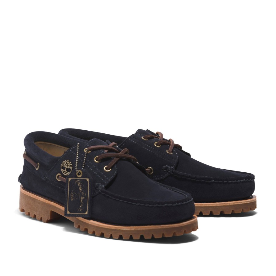 Herre Timberland | 3-Eye Lug Handsewn Boat Shoe