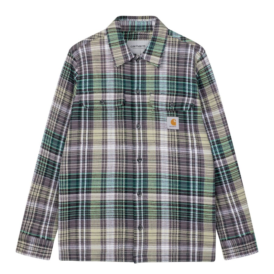 Herre Carhartt WIP | L/S Valmon Shirt