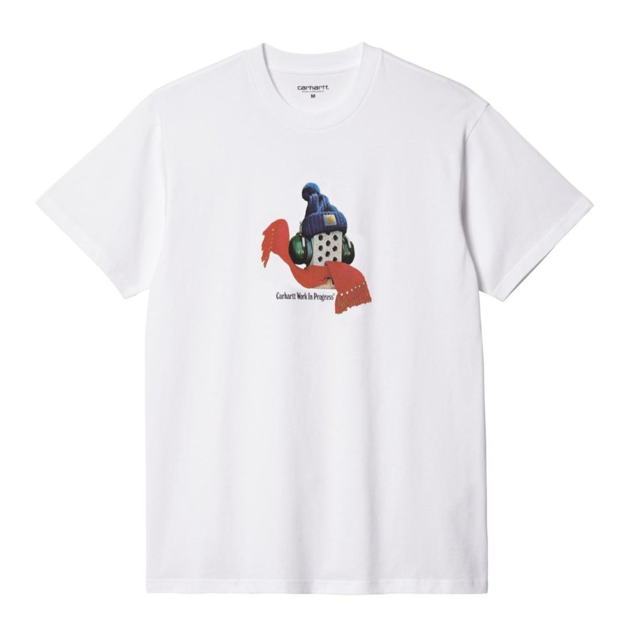 Herre Carhartt WIP | S/S Stone Cold T-Shirt