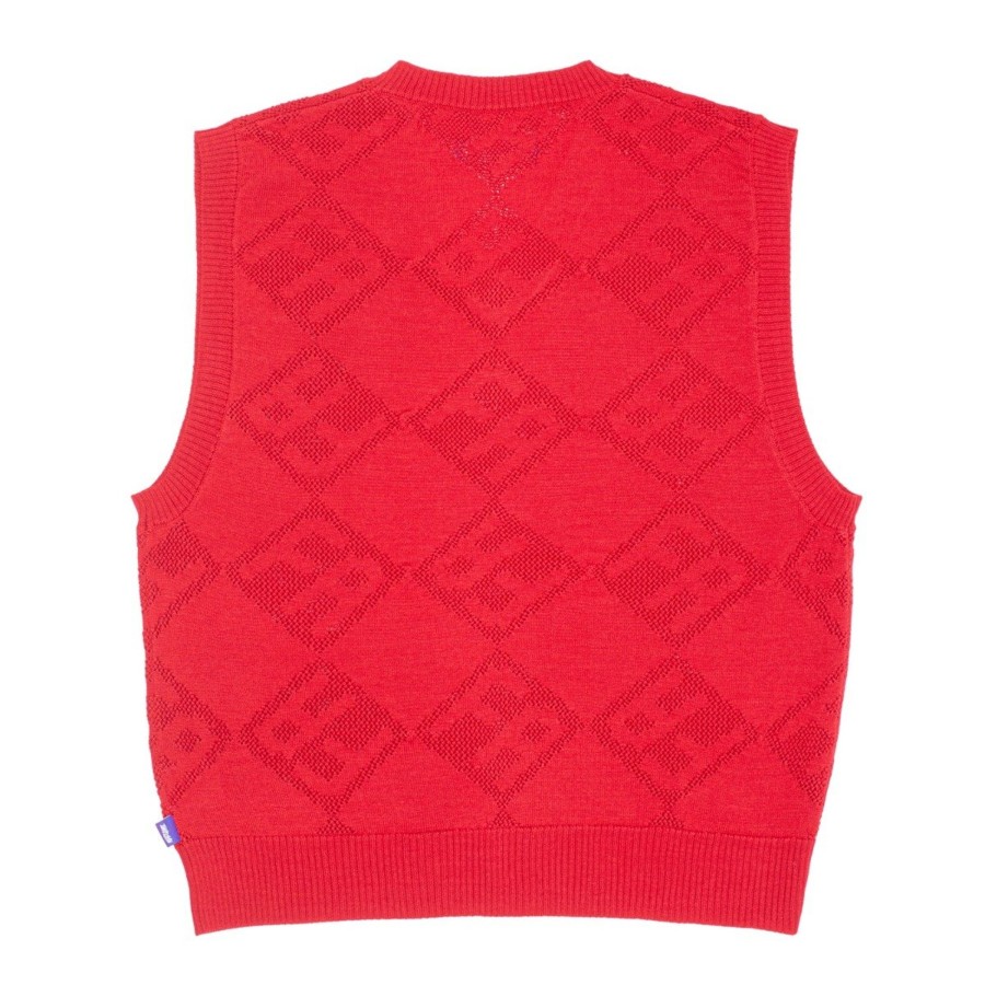 Herre Fucking Awesome | Letter Square Vest Red