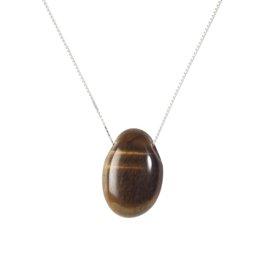 Accessories FASHASH | Rumi Tiger'S Eye, Silver