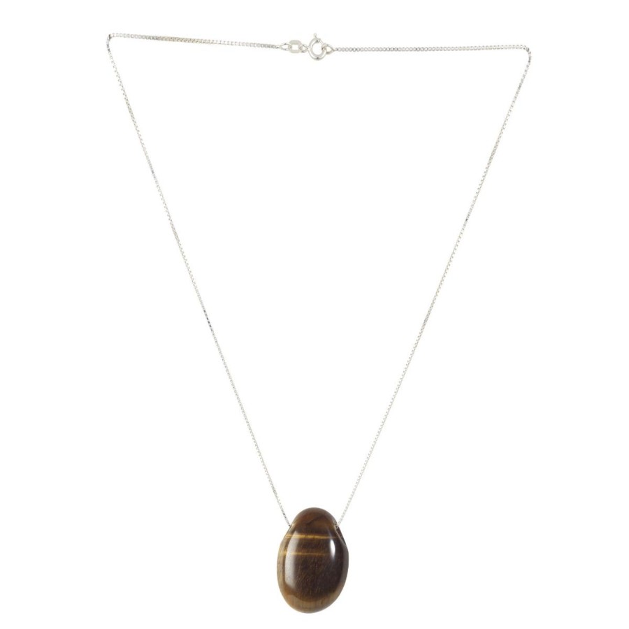 Accessories FASHASH | Rumi Tiger'S Eye, Silver