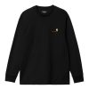 Herre Carhartt WIP | L/S American Script T-Shirt