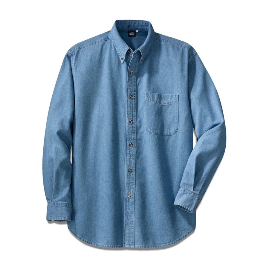 Herre Quartersnacks | Pop Art Denim Shirt