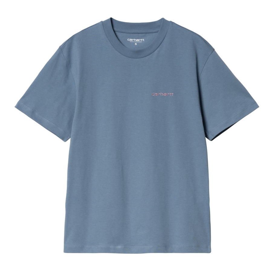 Dame Carhartt WIP | W' S/S Script Embroidery T-S