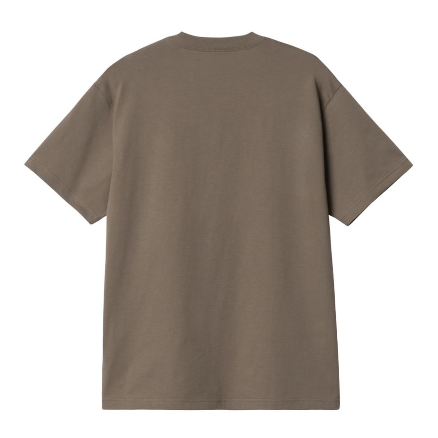 Herre Carhartt WIP | S/S Spin Script T-Shirt