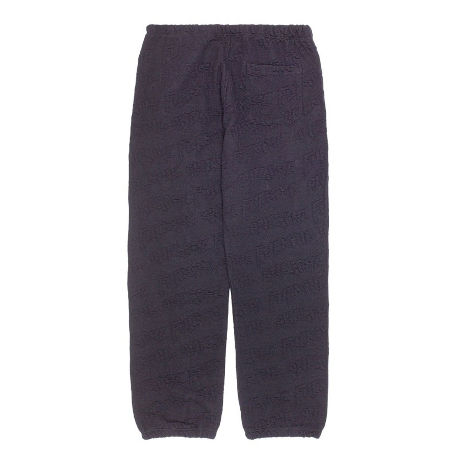 Herre Fucking Awesome | Jacquard Logo Sweatpant Black