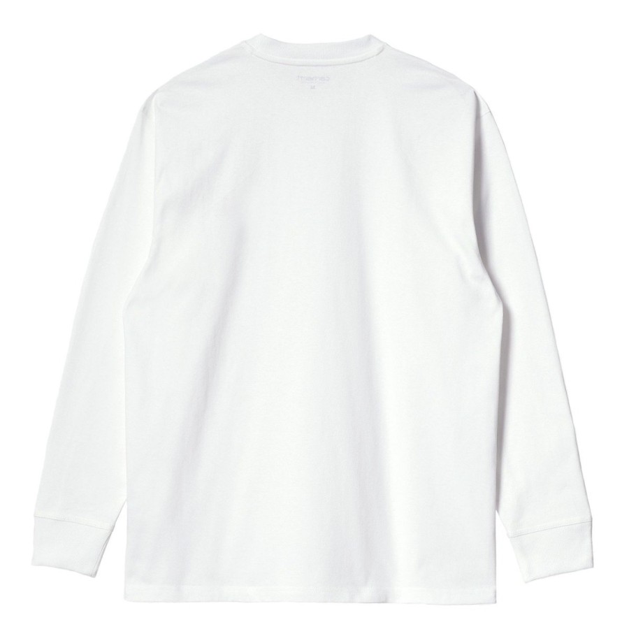 Herre Carhartt WIP | L/S American Script T-Shirt